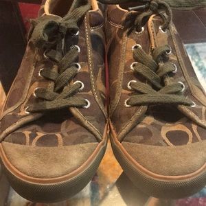 Coach Barrett Camo Signature Jacquard